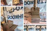 Кулачки с винтами патрона тяжелого токарного станка РТ950Ф1