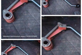 Ручка переключения фрикциона дублер на фартук 1М63, 16К40 (под шестигранник)