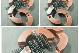 Комплект секторов с пружинами резцедержателей токарно-винторезного станка модели 16К20