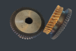 Шестерня фартука с бронзовым червячным венцом для станков 1М63, 1М63Н,16К40,1Н983